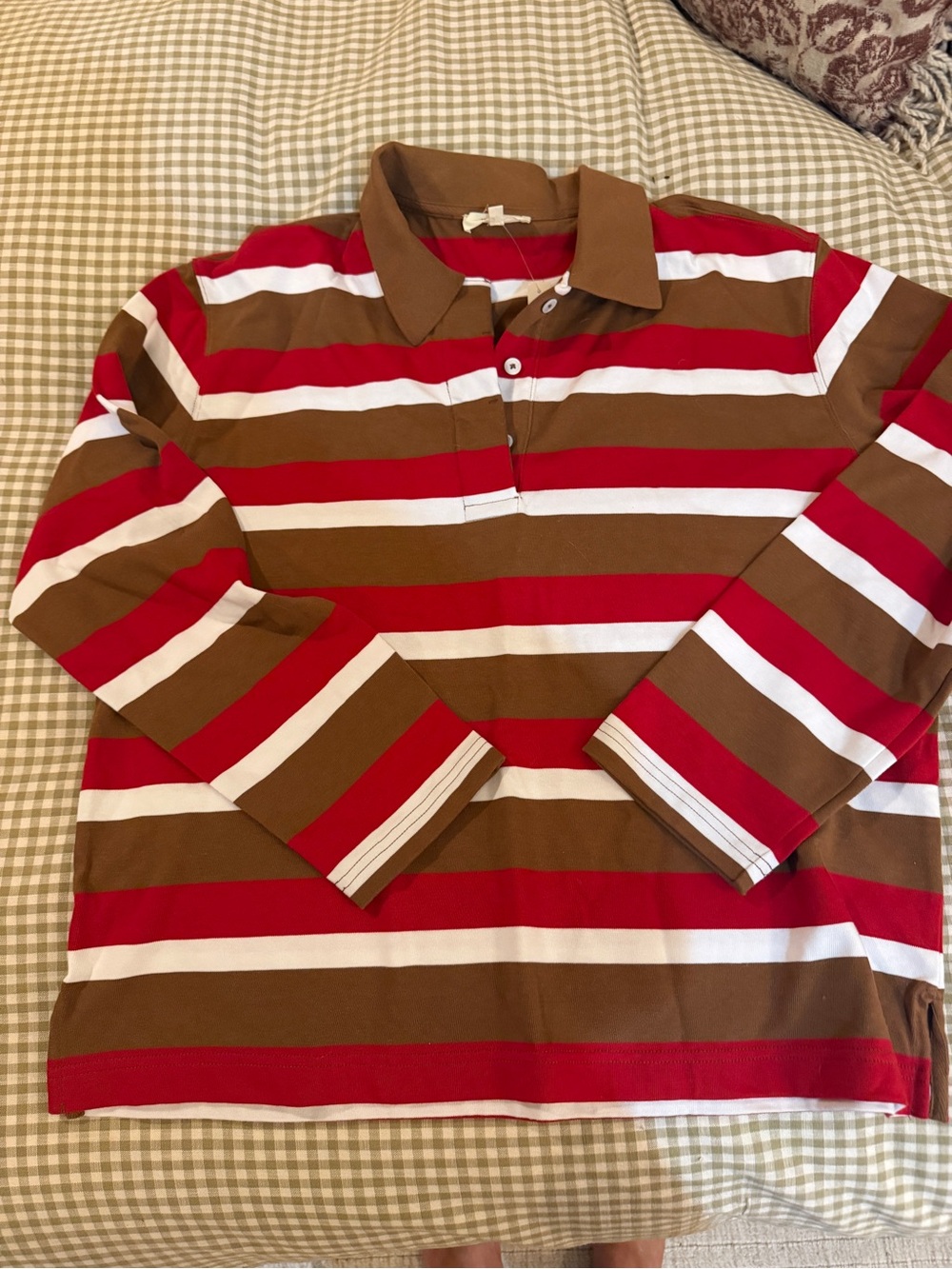 Madewell women’s rugby style long sleeve - Picture 2 of 3